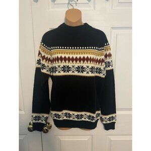 Vintage Snowdrift Ski Sweater Unisex Size M